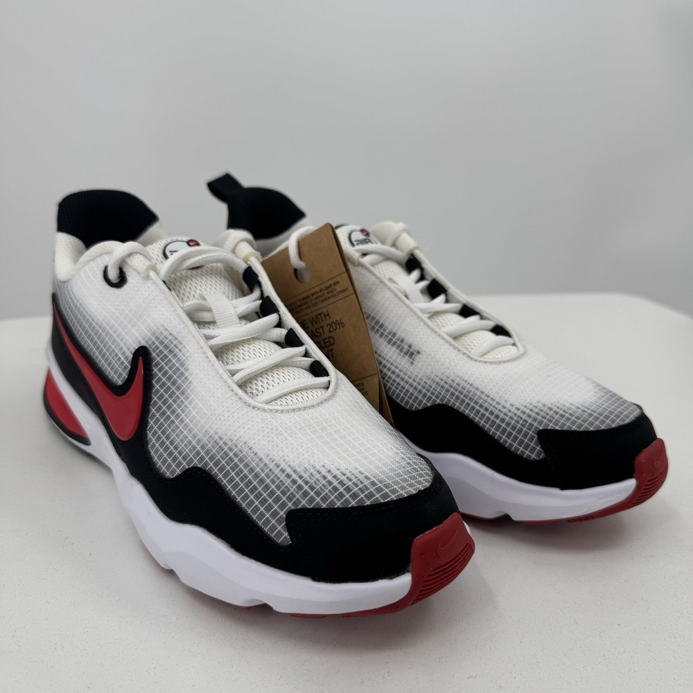 Nike Boys Air Max Nova GS Athletic Shoes 5.5Y White Red Black DX2956-101